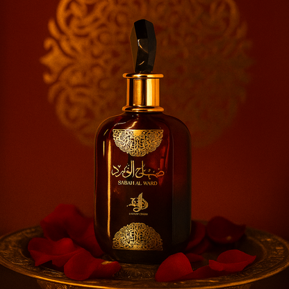 PACK DE 3 PERFUMES: SABAH AL WARD 100 ML, FAKHAR 100 ML, ROYAL AMBER 100 ML